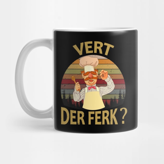 Vert Der Ferk cook Swedish Chef by claudirons